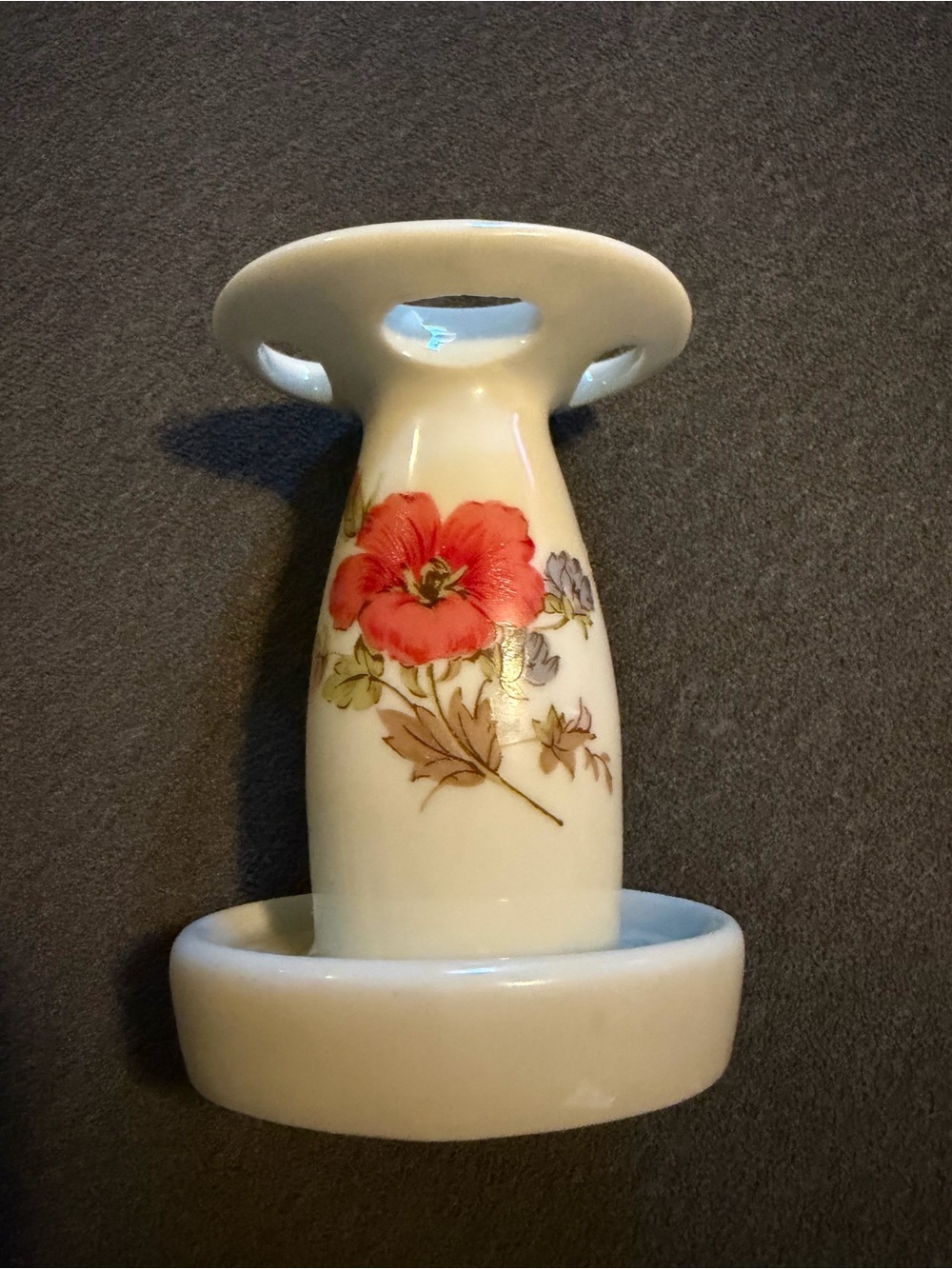Vintage Japanese toothbrush holder